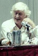 Jon Pertwee on convention panel